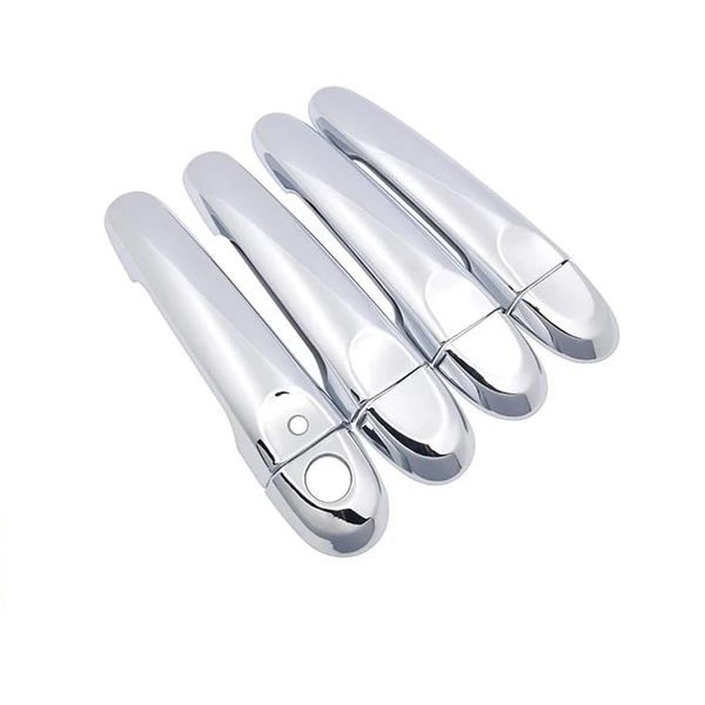 Für Note E12 Versa Note 2013 2014 2015 2016 2017 2018 2019 Chrom Türgriff Abdeckung Auto Styling Aufkleber Autoteile(4Handle 1 Button) von YDXHERTA