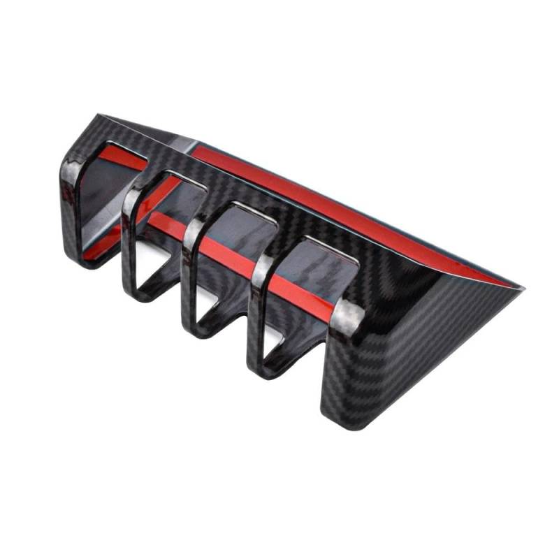 Für Suzuki Jimny Auto Fenster Hebe Schalter Panel Trim Abdeckung Aufkleber Für Jimny 2019 + Accesorios Autoteile(Carbon Fiber Black) von YDXHERTA