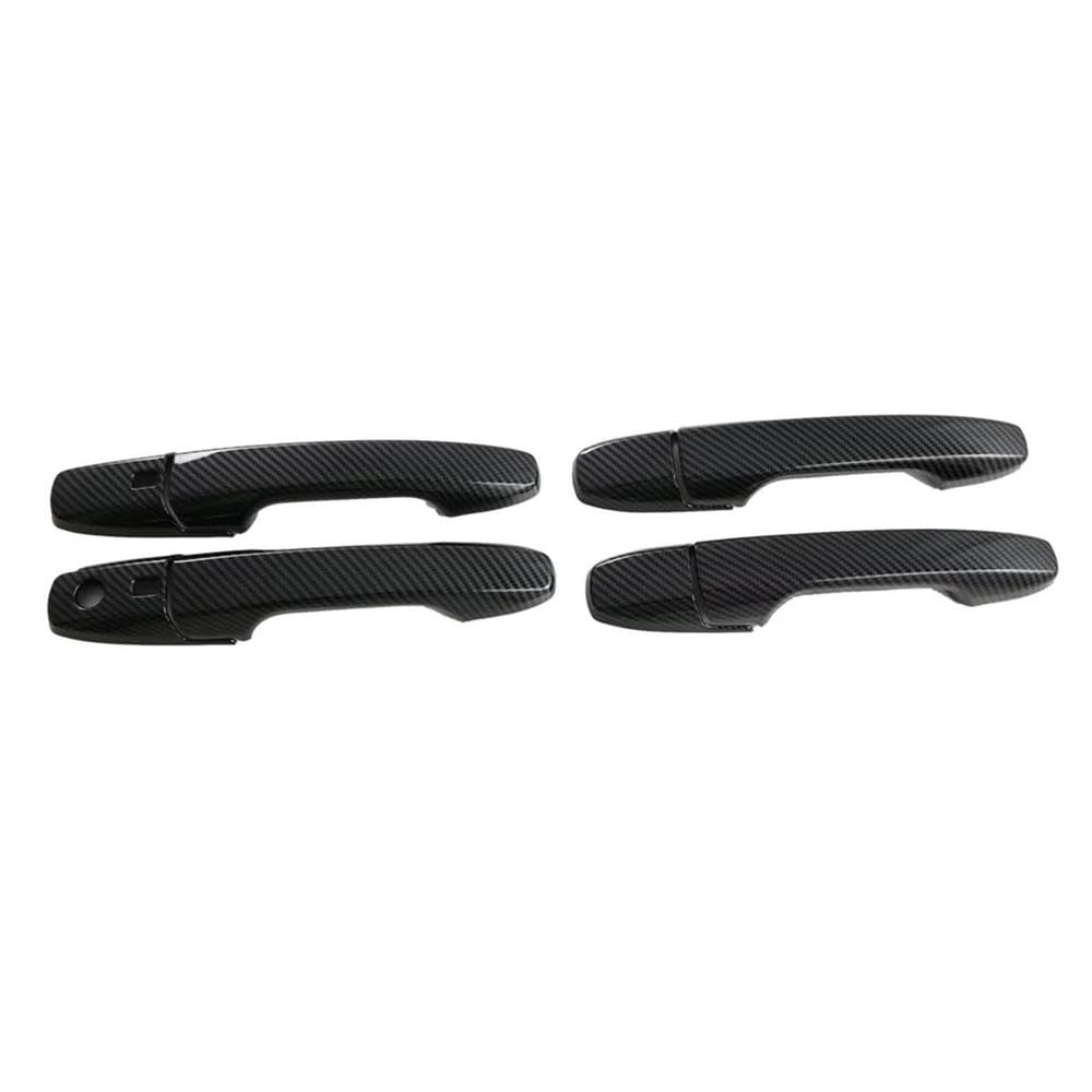 Für Toyota Yaris Ativ Vios 2023 2024 Auto Türgriff Abdeckung Trim Außen Zubehör ABS Carbon Faser Autoteile Für Toyota Yaris Ativ Vios 2023 2024 Auto Türgriff Abdeckung Trim Außen Zubehör ABS Carbon Faser Autoteile von YDXHERTA
