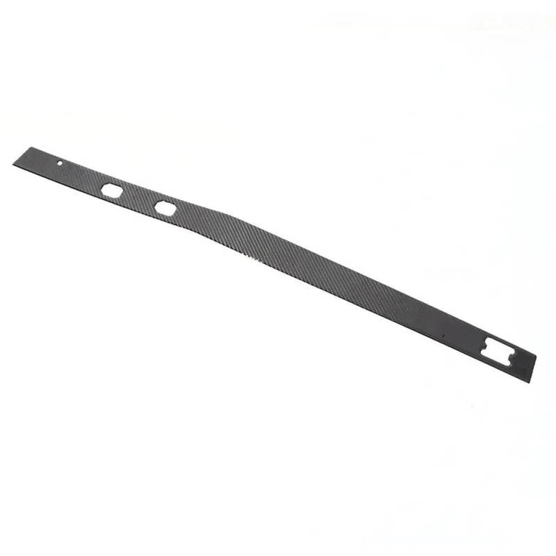 Weiche Carbonfaser-Auto-Center-Armaturenbrett-Panel-Dekoraufkleber Für BMW 5 Series G60 G61 2024 + Innenausstattungszubehör Autoteile(Black) von YDXHERTA