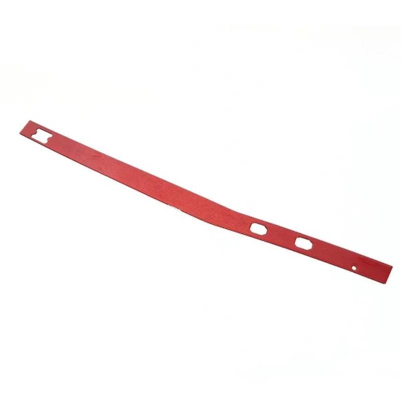 Weiche Carbonfaser-Auto-Center-Armaturenbrett-Panel-Dekoraufkleber Für BMW 5 Series G60 G61 2024 + Innenausstattungszubehör Autoteile(Rood) von YDXHERTA