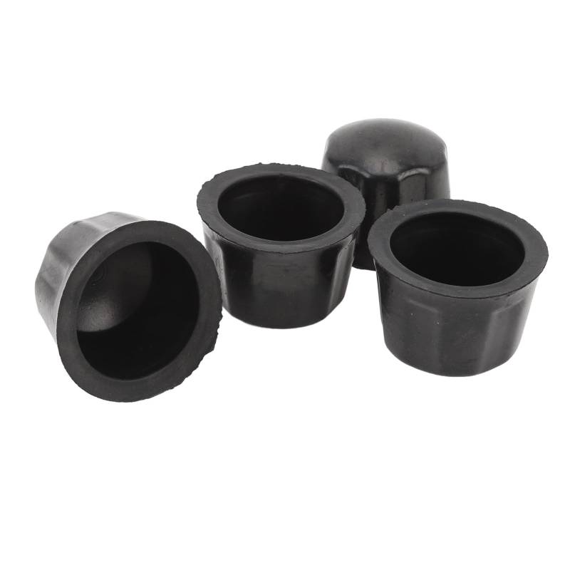 4pcs Radstaubabdeckung ATV -Radstaubkappe Gummiabdeckungskappen Rime RHELS Abdeckung für 110 CCM 125 CCM 250ccs ATV Quad Go Kart (Gummi) von YDuupxe