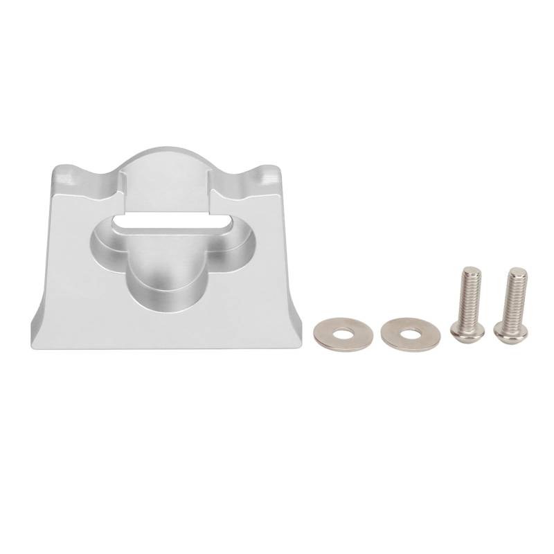 Heckklappenbegrenzer Stopper-Latch-Stoßfänger Austausch für 2007-2018 mit Aluminiumdesign Einfache Installation (SILVER) von YDuupxe