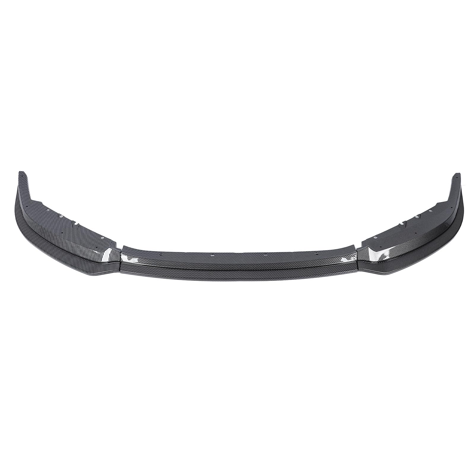 Hochfestige Abs Vordere Stoßfänger Lippenspoiler Splitter Verbessert das Aussehen für 2 Serien M2 G87 2023+ (Kohlefaser-Stil) von YDuupxe