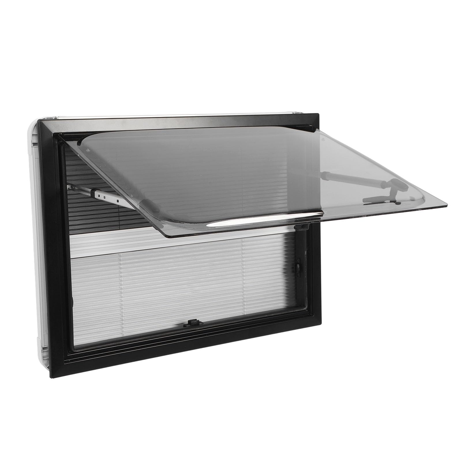 RV -Öffnungsfenster mit Bildschirm Sonnenschutz, Doppelschicht -Acrylglasfenster für Anhänger, 3 Modi Inner Frame RV Drücken aus Dem Fenster für RV -Öffnungsfenster mit Bildschirm Sonnenschutz, Doppelschicht -Acrylglasfenster für Anhänger, 3 Modi Inner Frame RV Drücken aus Dem Fenster für von YDuupxe