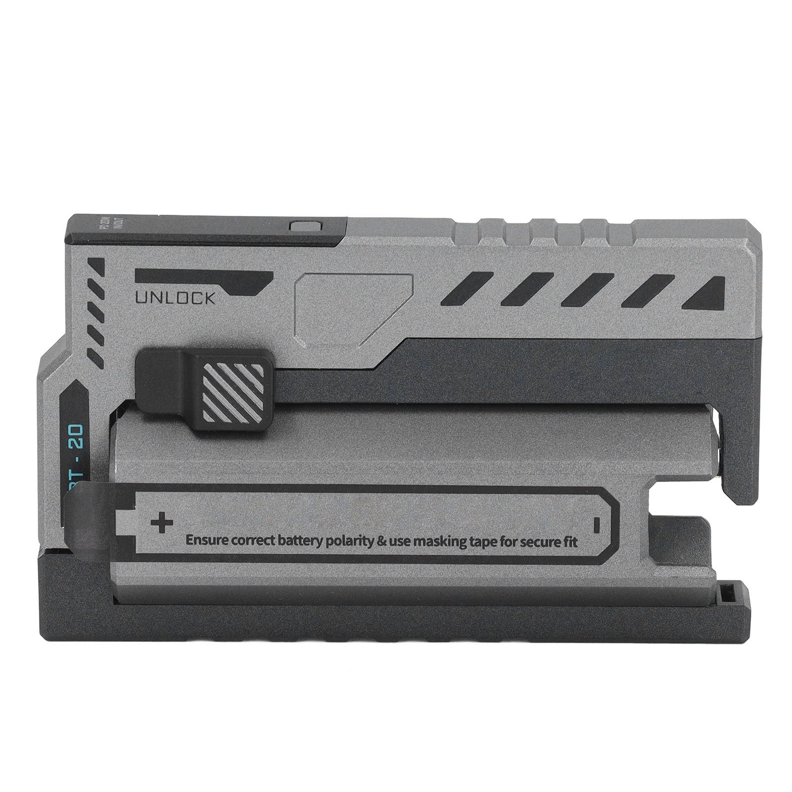 Tragbare Power Bank Kompatibel mit Ladekoffer von Lithium Batterie, für IOS, Galaxie, Ohrhörer, Tabletten, BT -Geräte - Starke Kompatibilität, 75% Umwandlungseffizienz, (SILVER) von YDuupxe