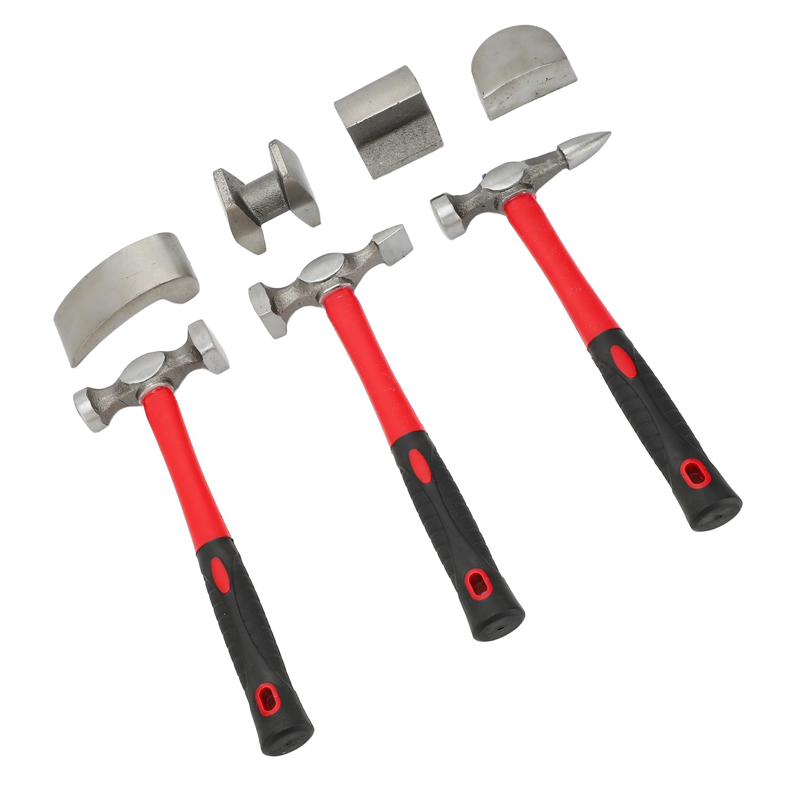 YDuupxe 7pcs Auto Body Sheet Metal Hammer Reparaturkit Hämmer Dent Kotflügelwerkzeug mit Schrumpfendem Hammerkrümmungsdolly für die Wartung der Automobilherstellung YDuupxe 7pcs Auto Body Sheet Metal Hammer Reparaturkit Hämmer Dent Kotflügelwerkzeug mit Schrumpfendem Hammerkrümmungsdolly für die Wartung der Automobilherstellung von YDuupxe