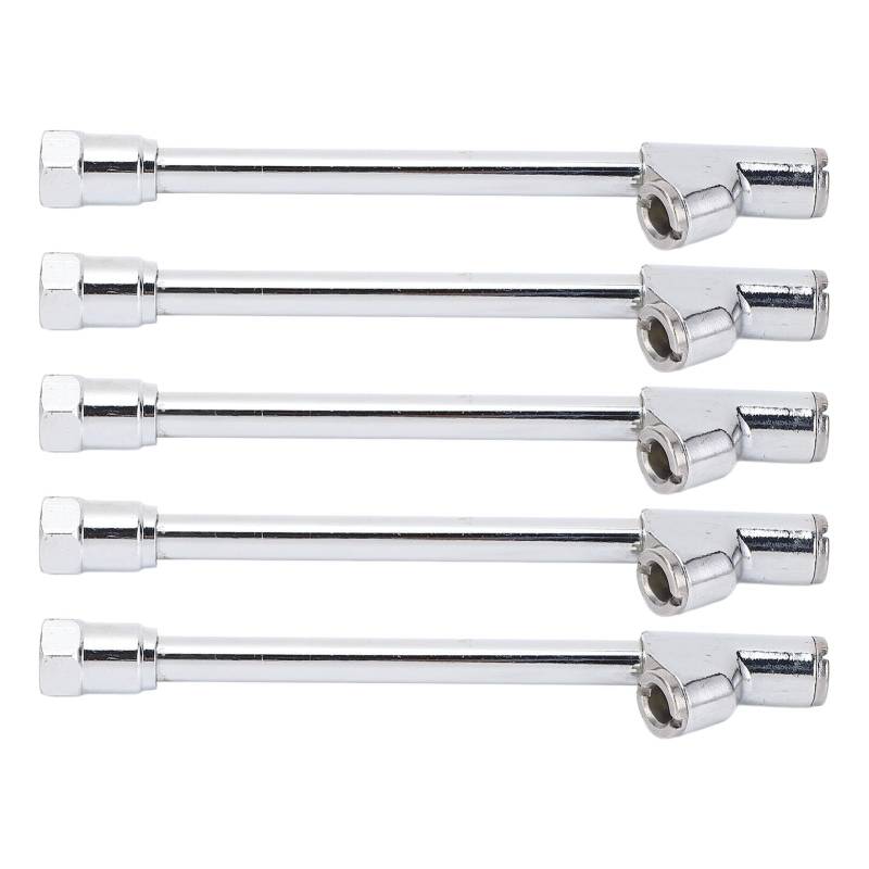 YDuupxe Double Head Air Chuck Set Quick Stecker Zinklegungs -Eisen -Rohr Tragbare Verbindung Inflation Chuck für Auto LKW Fahrrad Motorrad von YDuupxe