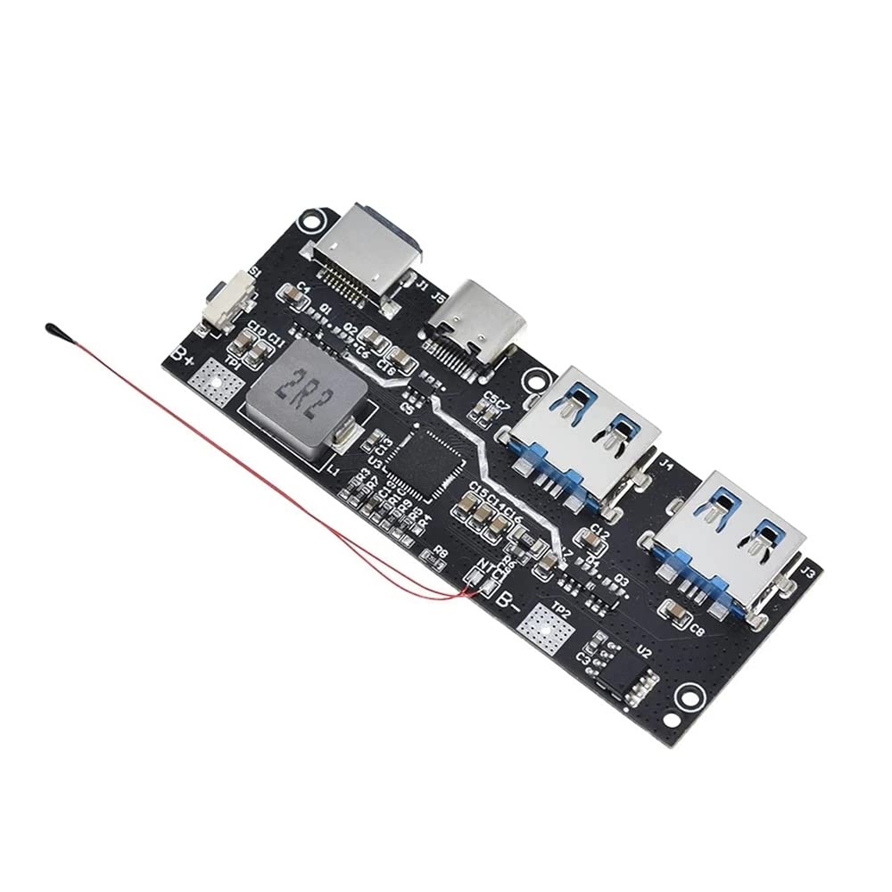 YDuupxe Power Bank Circuit Board -Modul Mainboard 22.5W 5 USB -Anschlüsse Schnellaufladungsschutz Kompaktgröße mit Chip für Hohe Stromkabel YDuupxe Power Bank Circuit Board -Modul Mainboard 22.5W 5 USB -Anschlüsse Schnellaufladungsschutz Kompaktgröße mit Chip für Hohe Stromkabel von YDuupxe