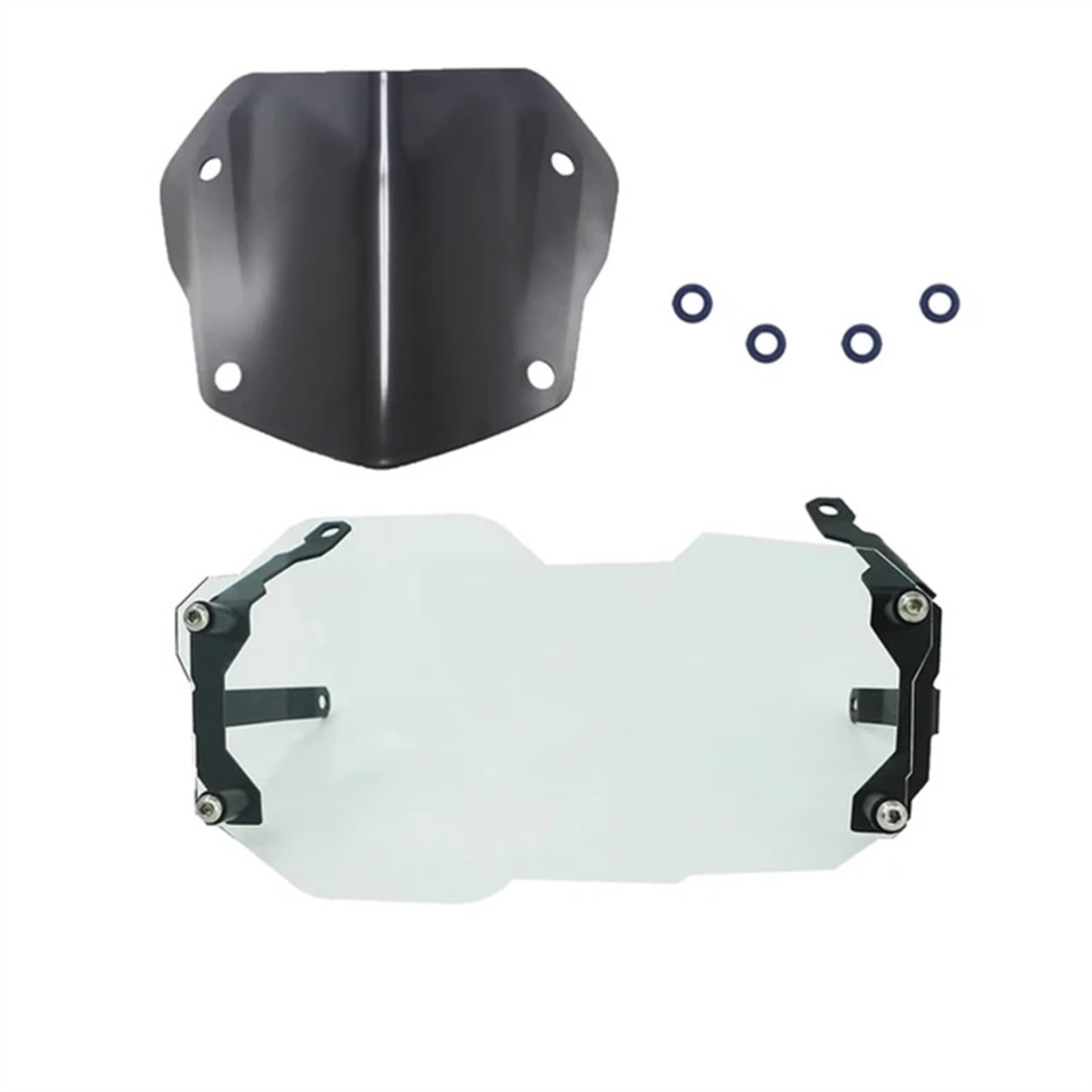 Motorrad Scheinwerfer-Schutz Scheinwerfer Kühlergrill Wache Schutz Abdeckung Für R1250GS R1200GS ADV 2014-2023 Motorrad Sport Windschutz Windschutz Scheinwerfer-Lampengitter(PVC Guard SM ONE SET) von YEDWEW