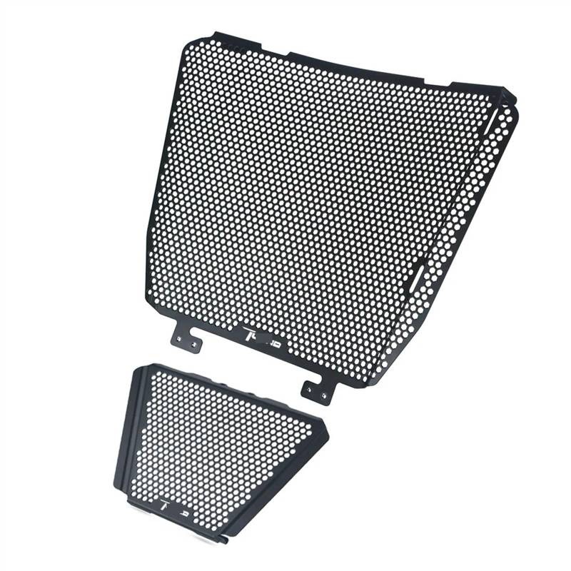 Motorradzubehör Kühlerschutz Für Aprilia Für Tuono V4 1000 1100 RSV4 1000 APRC RF RR Fabrik 2021-2024 Motorrad Kühlerschutz Grille Abdeckung Schutz Ölkühler Abdeckung Kühlergrill Schutzabdeckung Motor von YEDWEW