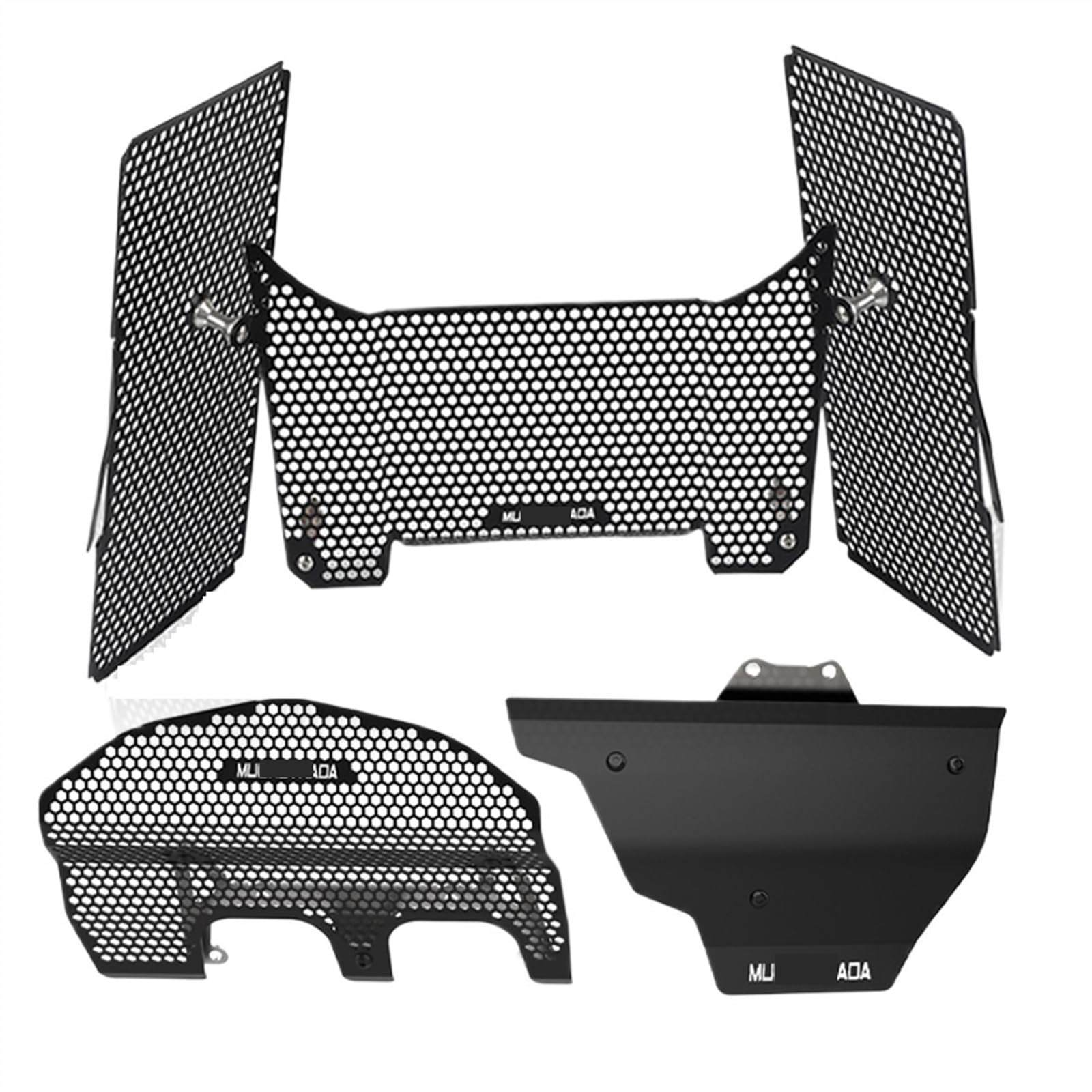 YEDWEW Motorrad Kühlergrill Schutzgitter Für Ducati Für Multistrada V4 S Sport 2021 2022 2023 2024 Motorrad Kühlergrill Ölkühler Motor Zylinderkopf Schutzfolie Kühlergrill Schutzabdeckung(10) von YEDWEW
