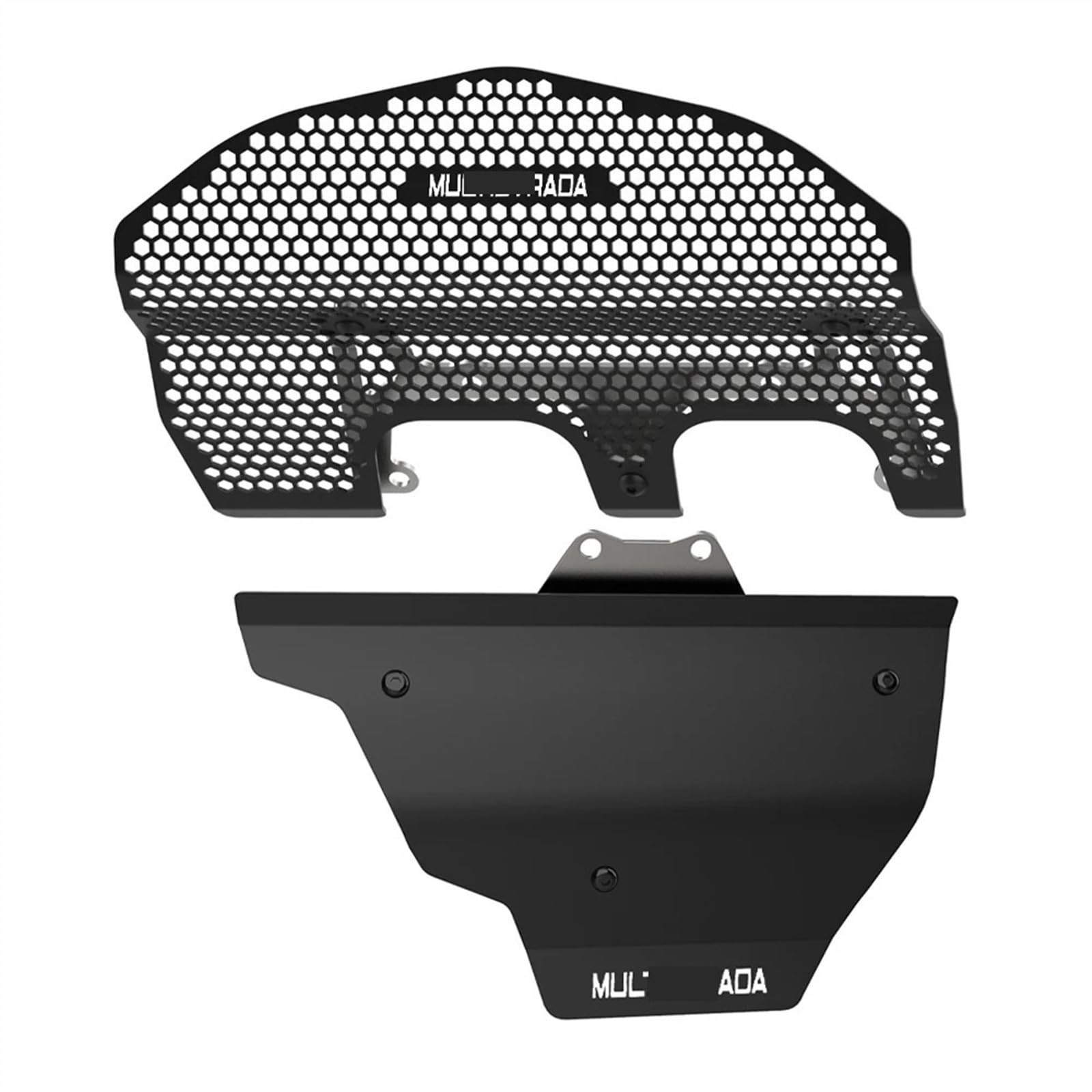 YEDWEW Motorrad Kühlergrill Schutzgitter Für Ducati Für Multistrada V4 S Sport 2021 2022 2023 2024 Motorrad Kühlergrill Ölkühler Motor Zylinderkopf Schutzfolie Kühlergrill Schutzabdeckung(8) von YEDWEW