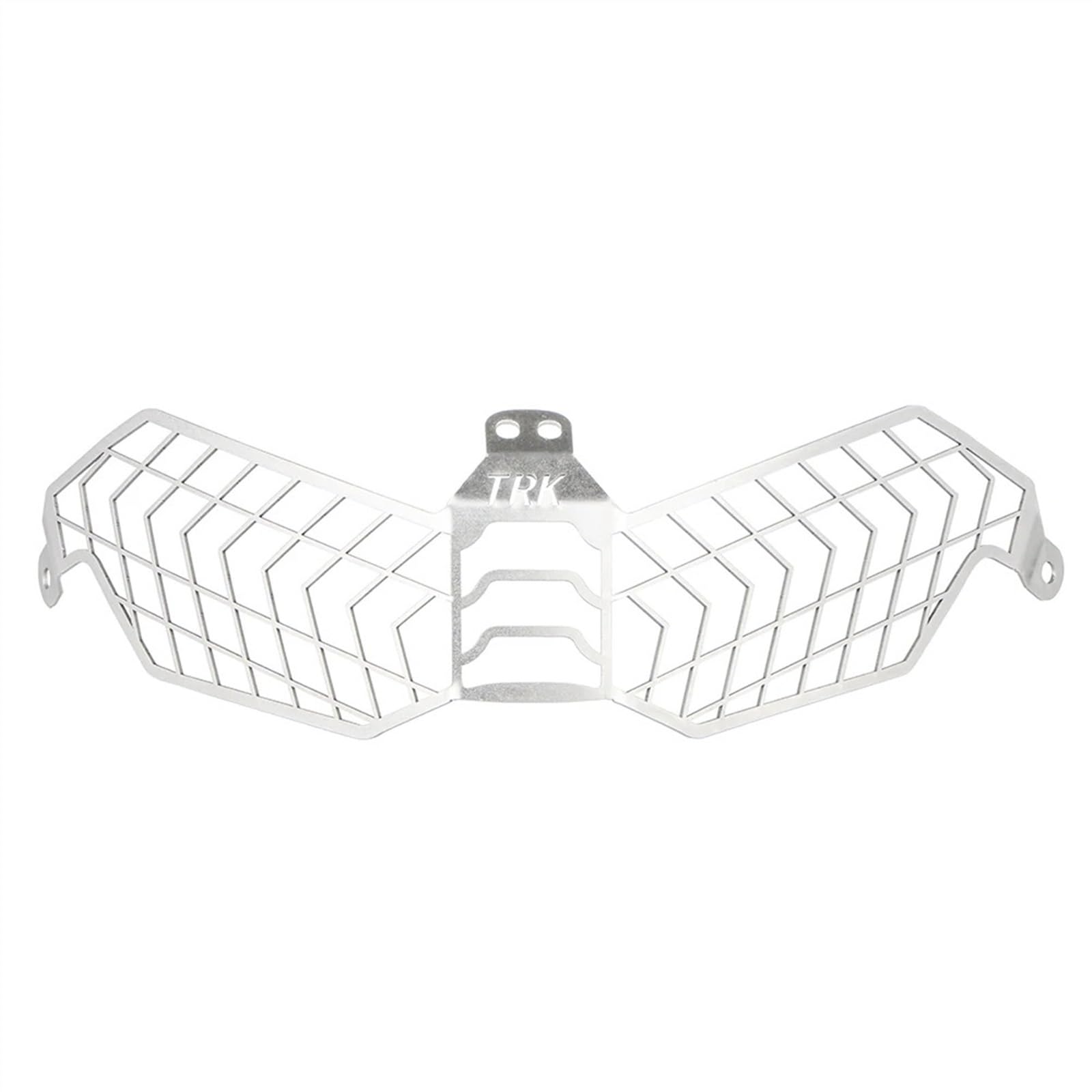 YEDWEW Motorrad Scheinwerfer Grill Motorradzubehör Scheinwerfer Kühlergrill Wache Abdeckung Grill Protector Für Benelli Für TRK 702 TRK702X 2022 2023 2024 Scheinwerferschutz Motorrad(2) von YEDWEW