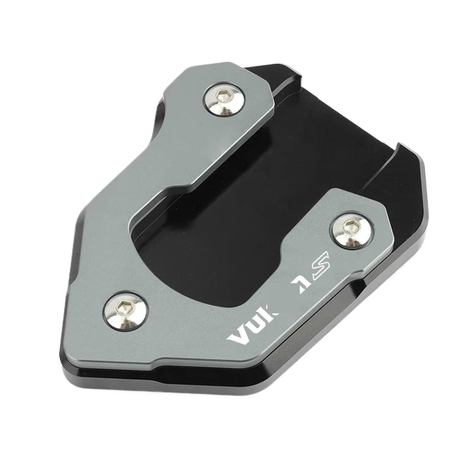 YEDWEW Motorrad Seitenständer Für Kawasaki Für Vulcan S 650 VN650 2015-2022 Motorrad CNC Kickstand Fuß Seite Stehen Verlängerung Pad Unterstützung Platte Verlängerungspolster(3) von YEDWEW