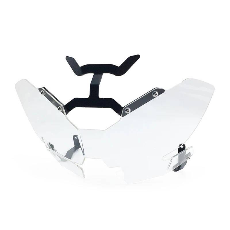 YEDWEW Motorrad Seitlich montierter Lampenmaskenschutz Für Afrika Für Twin CRF1100L ADV Sports Motorrad Zubehör Scheinwerfer Schutz Objektiv Schutz Front Lampe Abdeckung Scheinwerfer Gitter(4) von YEDWEW