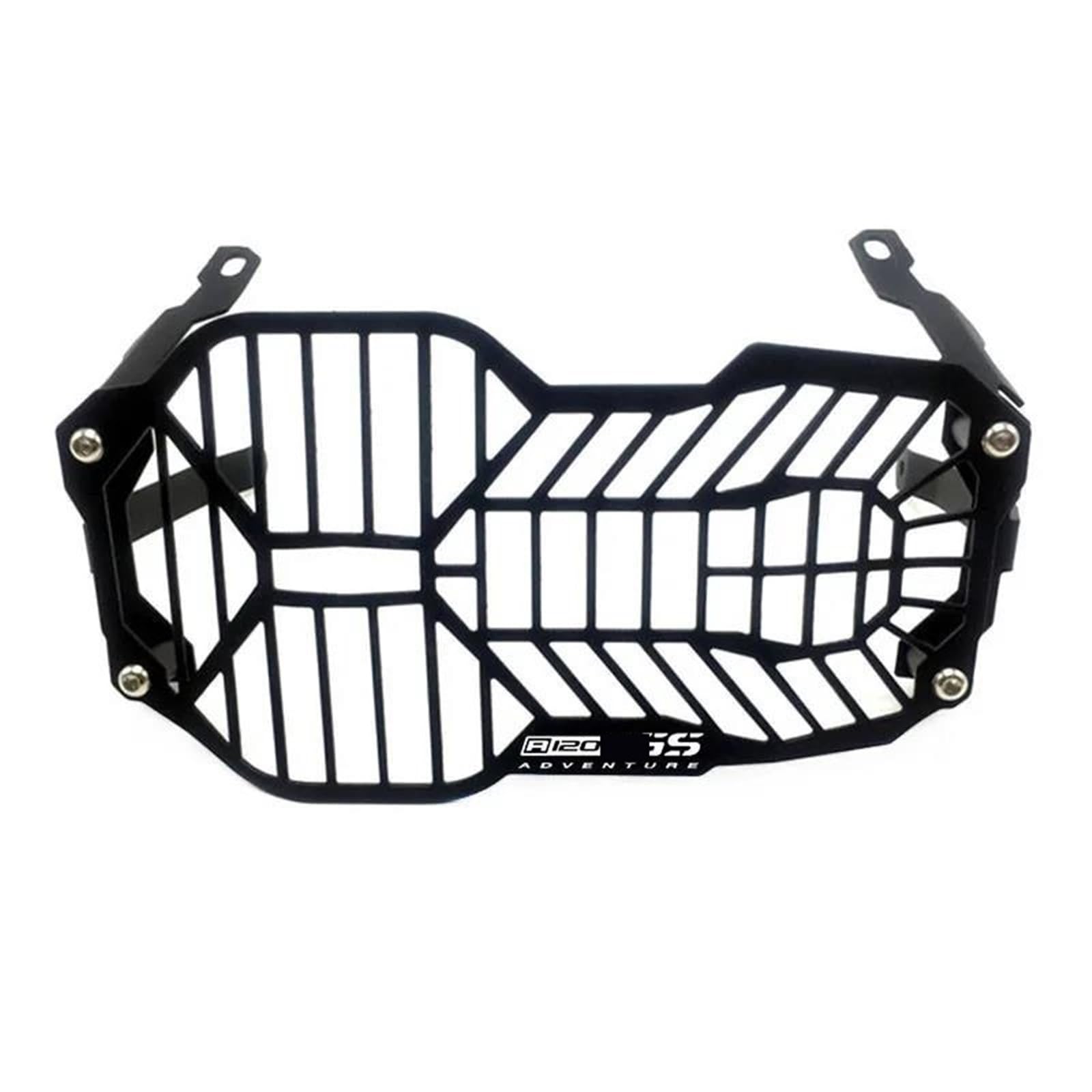 YEDWEW Motorrad Seitlich montierter Lampenmaskenschutz Für R1200GS R1250GS LC ADV 2014-2018 Motorradzubehör Scheinwerferschutz Kühlergrillschutzabdeckung Motorteile Scheinwerfer Gitter(4) von YEDWEW