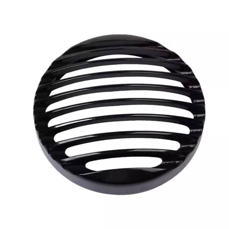 YEDWEW Motorrad Seitlich montierter Lampenmaskenschutz Motorrad Front Scheinwerfer Grill Abdeckung Rahmen Schutz Für Tr&iumph Für Bonneville Bobber Schwarz 2018-2022 Scheinwerfer Gitter von YEDWEW