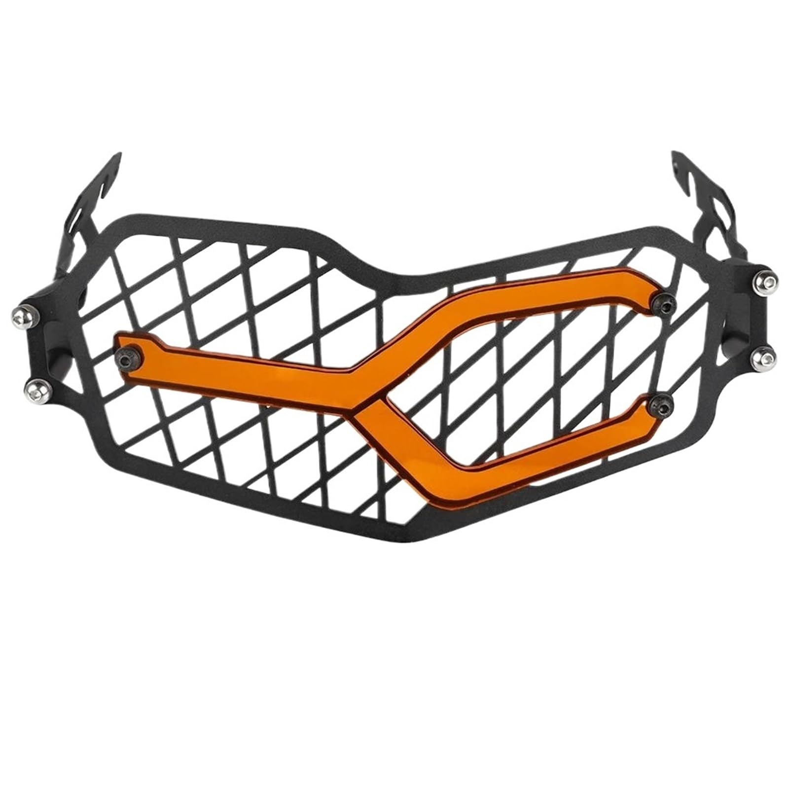 YEDWEW Motorrad Seitlich montierter Lampenmaskenschutz Motorrad Scheinwerfer Schutz Protector Abdeckung Für F750GS F850GS 2018-2024 Scheinwerfer Gitter(1) von YEDWEW