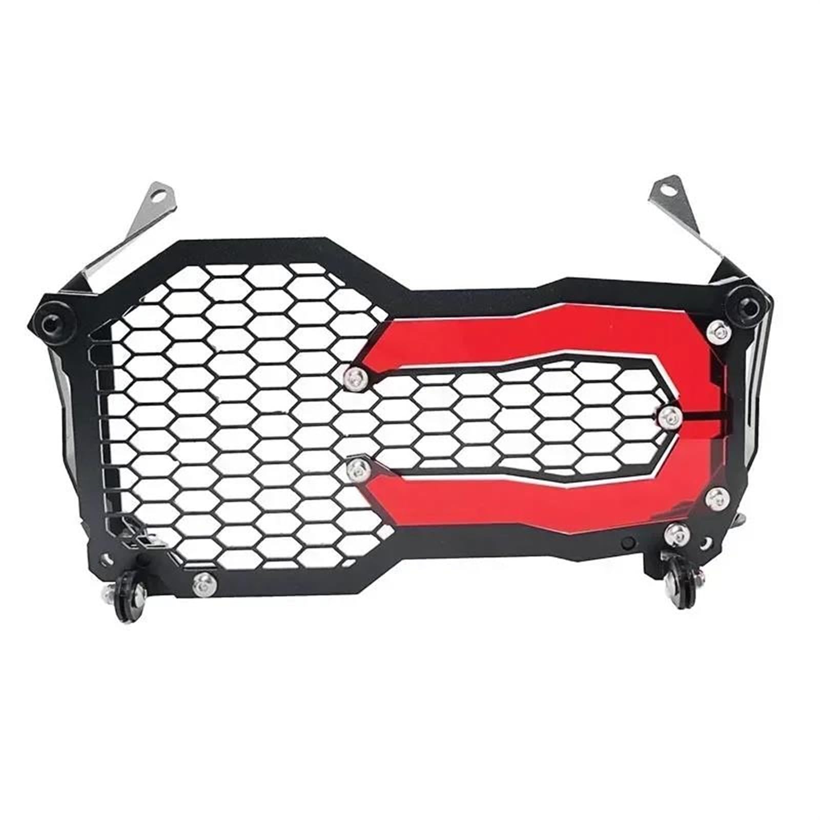 YEDWEW Motorrad Seitlich montierter Lampenmaskenschutz Motorrad Scheinwerfer Schutz Protector Objektiv Abdeckung Für R1200 GS LC ADV 2014-2021 Scheinwerfer Gitter(3) von YEDWEW