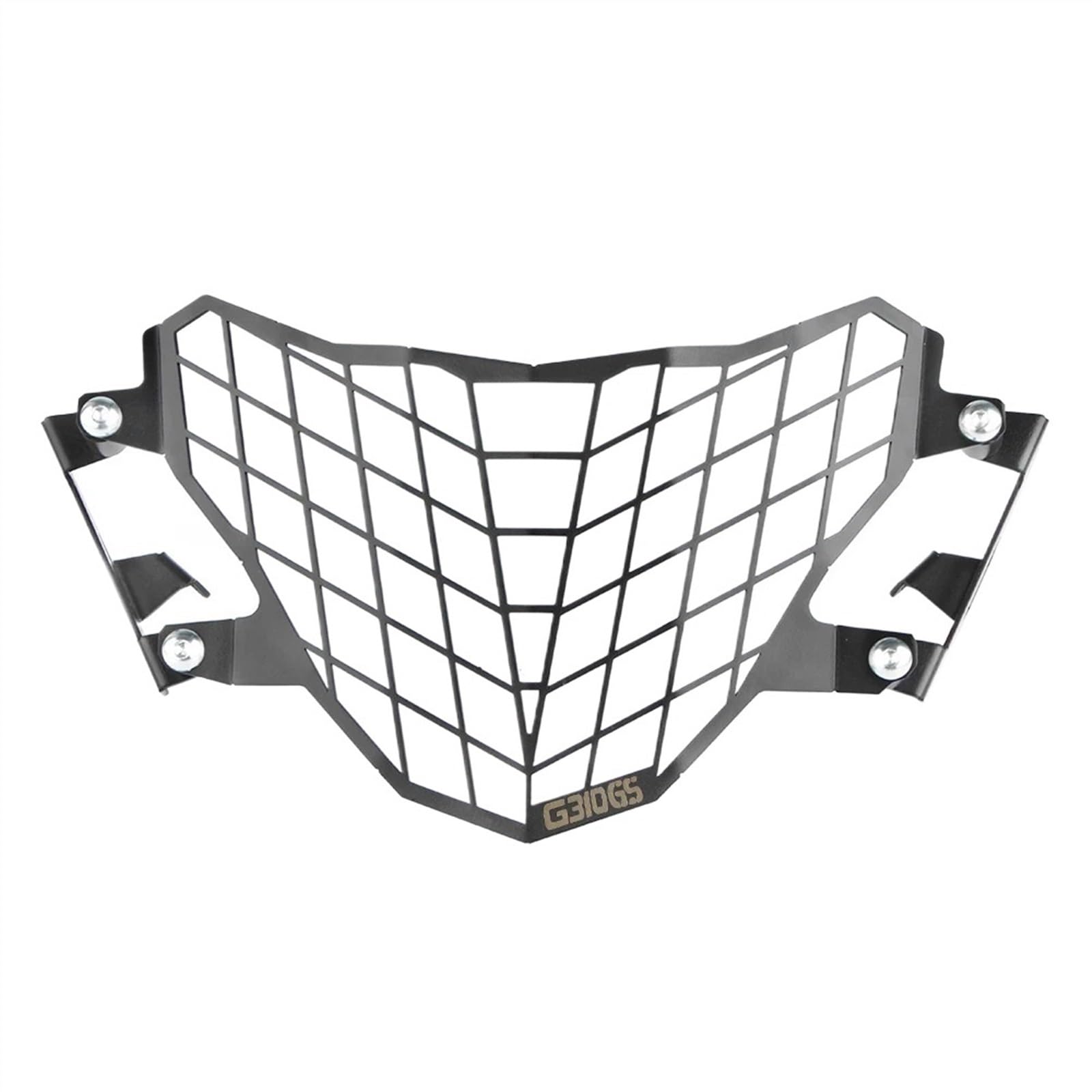 YEDWEW Motorrad Seitlich montierter Lampenmaskenschutz Motorrad Scheinwerfer Schutz Protector Protector Kühlergrill Abdeckung Schutz Für G310GS 2017 2018-2022 2023 Scheinwerfer Gitter(2) von YEDWEW
