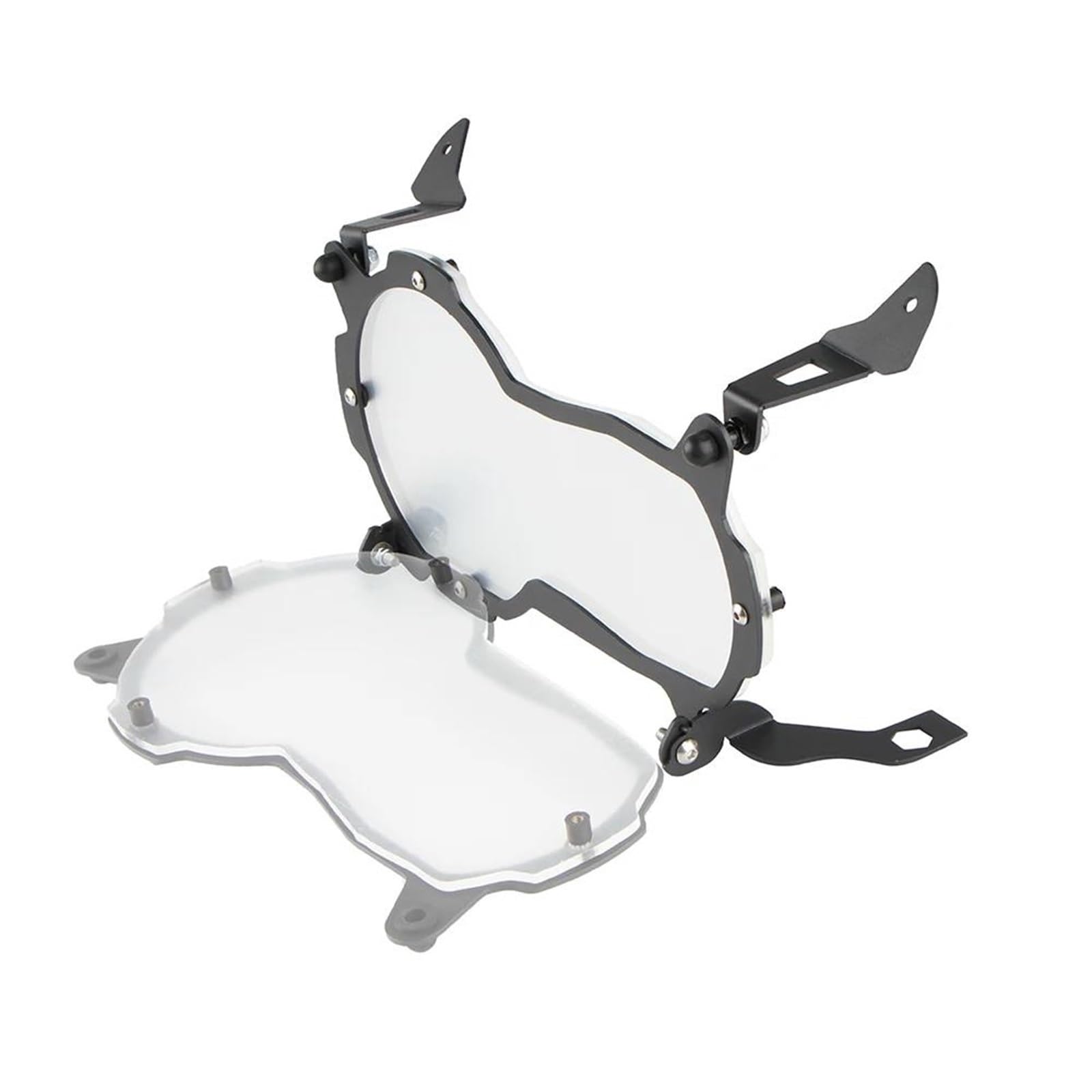 YEDWEW Motorrad Seitlich montierter Lampenmaskenschutz Scheinwerfer Schutz Protector Für 1250GS R1200GS Abenteuer 2013-2022 Abdeckung Schutz Grille Scheinwerfer Gitter(1) von YEDWEW