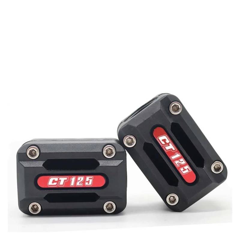 YEDWEW Motorradstoßstange Sturzpads Für CT125 Hunter Cub 2020 2021 22/25/28mm Motorrad Motor Crash Bar Schutz Stoßstange Dekorative Schutz Block Blockschutz Dekorschutzset(1) von YEDWEW