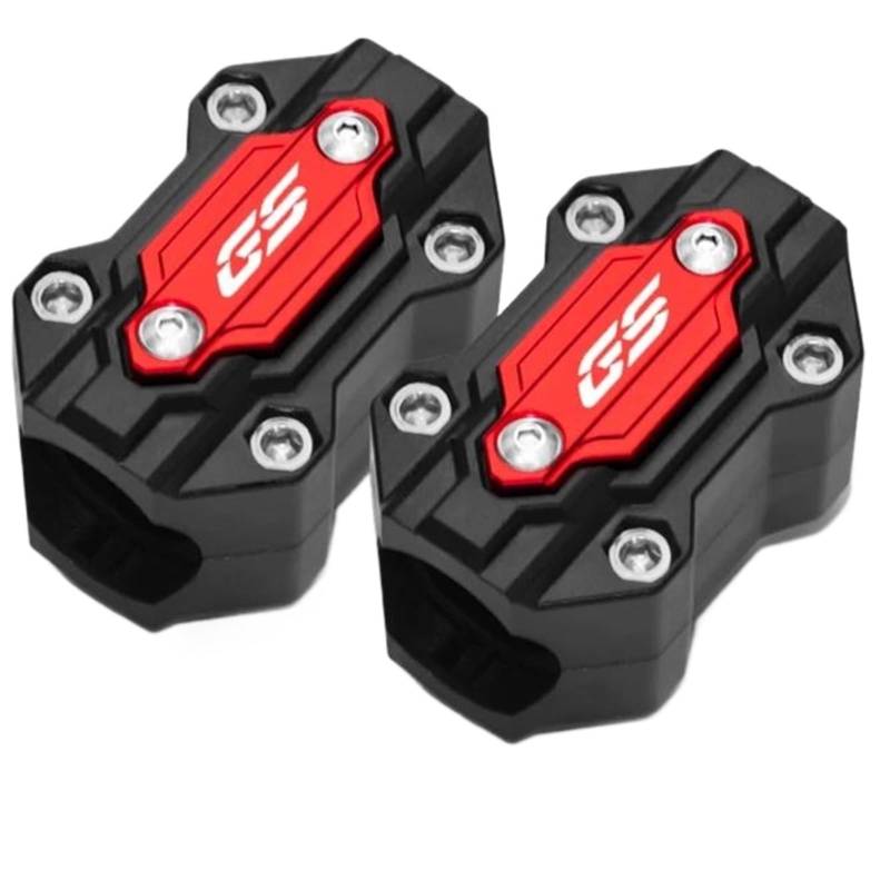 YEDWEW Motorradstoßstange Sturzpads Für R1250GS R1200GS LC ADV F850 Gs F750GS F650GS F850GS G310GS/R Zubehör Stoßstangenschutzblock Motorschutzabdeckung Blockschutz Dekorschutzset(6) von YEDWEW