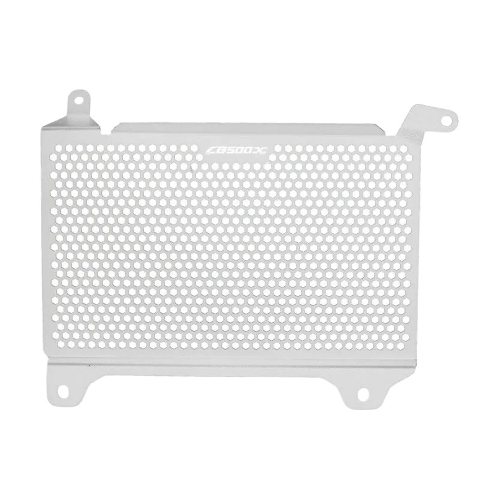 YEDWEW Motorradzubehör Kühlerschutz Motorrad Kühlergrill Wache Cover Schutz Für CB500X 2019 2020 2021 2022 2023 Kühlergrill Schutzabdeckung Motorrad Kühlergrill(Silver 22-23) von YEDWEW