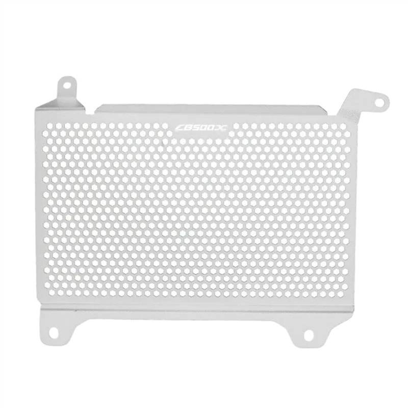 YEDWEW Motorradzubehör Kühlerschutz Motorrad Kühlergrill Wache Cover Schutz Für CB500X 2019 2020 2021 2022 2023 Kühlergrill Schutzabdeckung Motorrad Kühlergrill(Silver 22-23) von YEDWEW