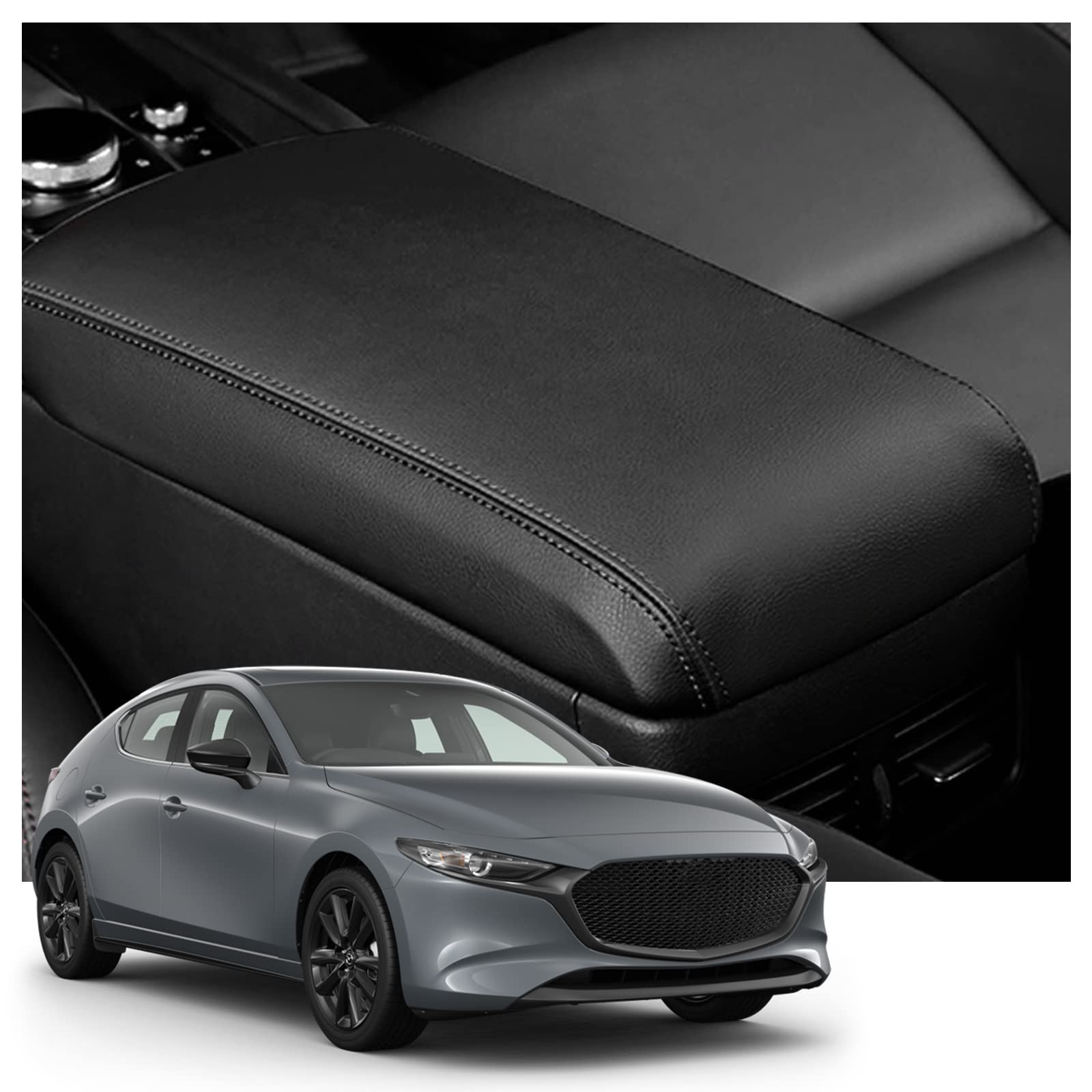 YEE PIN Armlehnen Abdeckung für Mazda 3 SkyActiv 2019-2022 2023 Mittelarmlehne Deckel Leder Schutzhülle Armlehnen Schutz Mittelkonsole Zubehör YEE PIN Armlehnen Abdeckung für Mazda 3 SkyActiv 2019-2022 2023 Mittelarmlehne Deckel Leder Schutzhülle Armlehnen Schutz Mittelkonsole Zubehör von YEE PIN