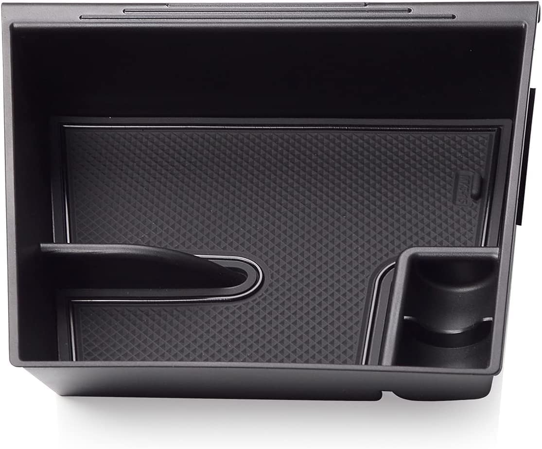 YEE PIN Aufbewahrungsbox Kompatibel mit Mazda MX-5 NC 2006-2014 Mittelkonsole Organizer Tray für Armlehne Organizer Zubehör Mit Rutschfestermatte von YEE PIN