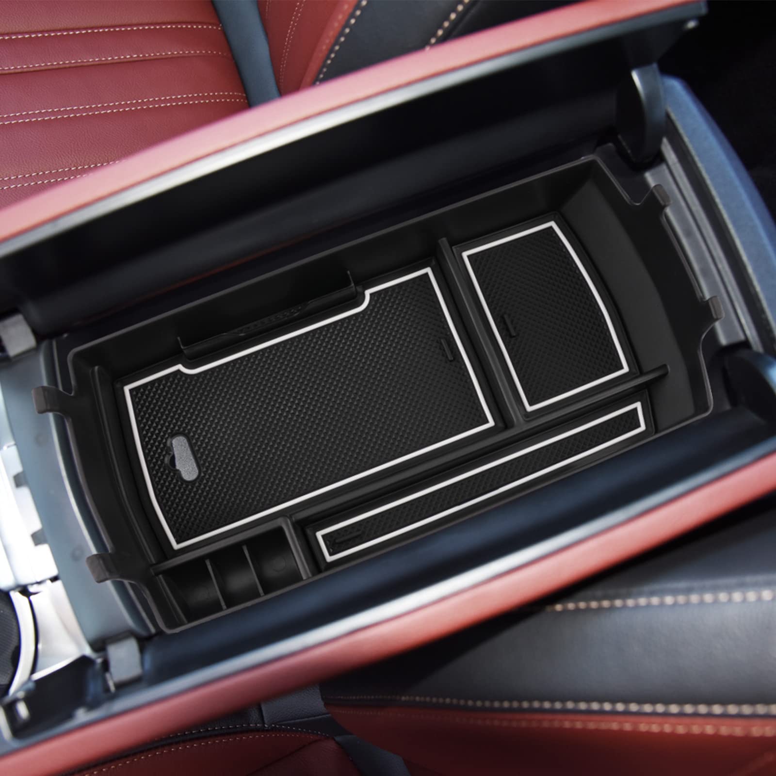YEE PIN Aufbewahrungsbox Kompatibel mit Peugeot 508 SW 508 GT 2020-2023 Mittelkonsole Organizer Tray für 508 sw Armlehne Organizer Zubehör Interieur Mit Rutschfestermatte YEE PIN Aufbewahrungsbox Kompatibel mit Peugeot 508 SW 508 GT 2020-2023 Mittelkonsole Organizer Tray für 508 sw Armlehne Organizer Zubehör Interieur Mit Rutschfestermatte von YEE PIN