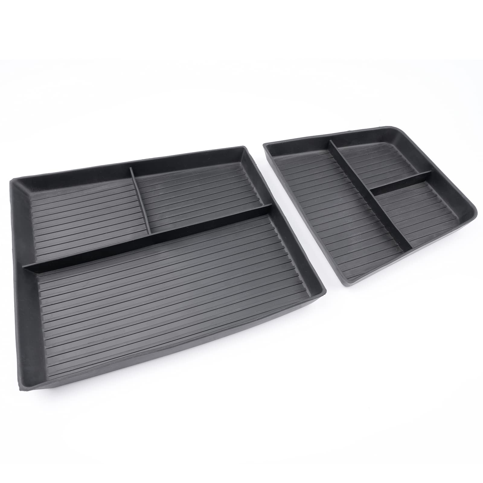 YEE PIN Enyaq iV Aufbewahrungsbox für Skoda Enyaq iV 2021 2022 2023 Mittelkonsole Organizer Tray Armlehne Enyaq iV TPE Material Zubehör Interieur von YEE PIN