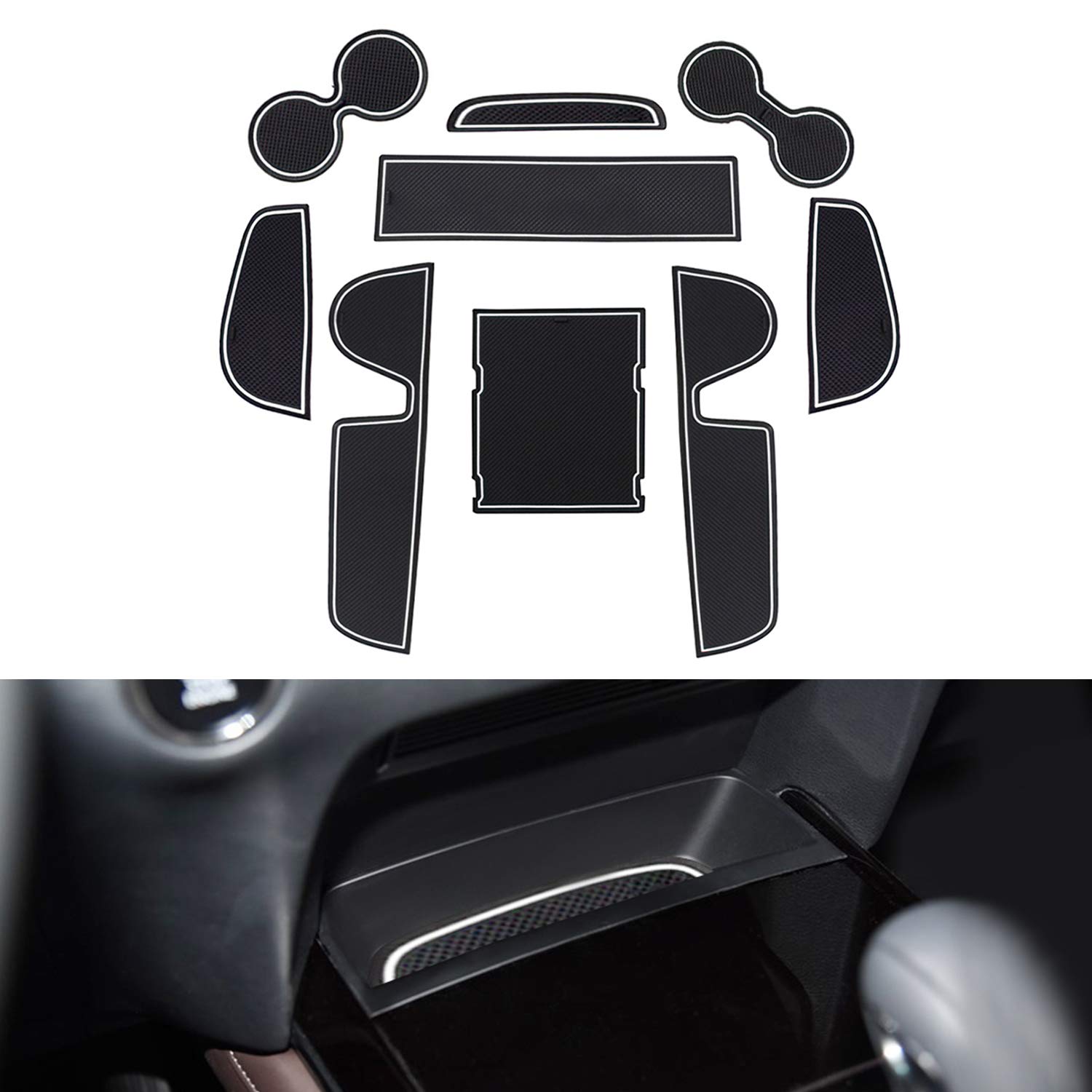YEE PIN CX30 Gummimatten Mazda CX30 CX-30 2019-2023 Zubehör Interieur rutschfeste Matten für Mittelkonsole CX30 2022 Getränkehalter Antirutschmatten Autoteile Innenausstattung YEE PIN CX30 Gummimatten Mazda CX30 CX-30 2019-2023 Zubehör Interieur rutschfeste Matten für Mittelkonsole CX30 2022 Getränkehalter Antirutschmatten Autoteile Innenausstattung von YEE PIN