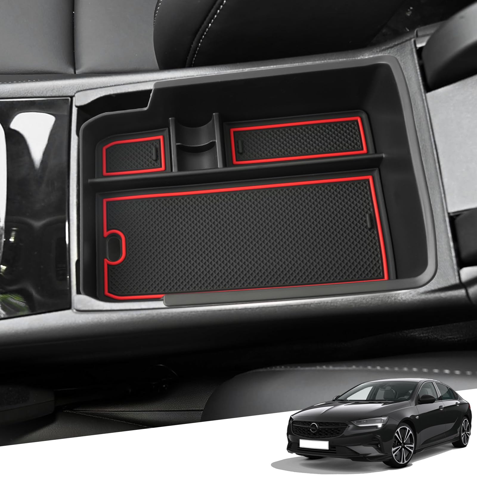 YEE PIN Insignia B 2018-2022 2023 Mittelkonsole Handschuhfach für Armlehne Opel Insignia B Organizer Aufbewahrungsbox Mit Rutschfestermatte Autozubehör YEE PIN Insignia B 2018-2022 2023 Mittelkonsole Handschuhfach für Armlehne Opel Insignia B Organizer Aufbewahrungsbox Mit Rutschfestermatte Autozubehör von YEE PIN