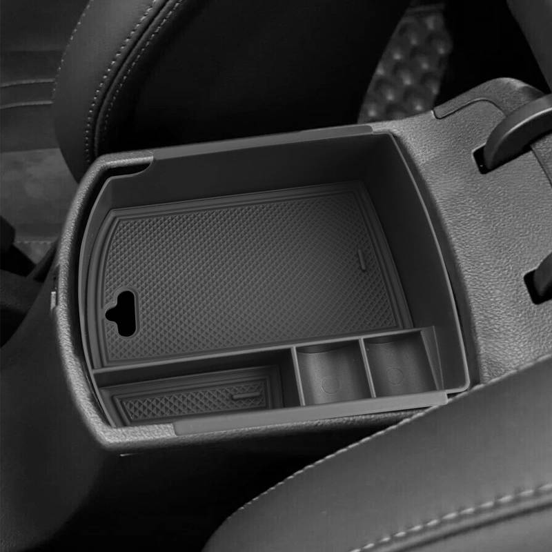 YEE PIN Kompatibel mit Hyunda*i i30 i30N 2017-2023 2024 Aufbewahrungsbox Mittelkonsole Organizer Tray für i30 Fastback 2022 Armlehne Organizer Zubehör I30 Interieur Zentrale Steuerung von YEE PIN
