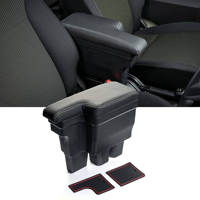 YEEPIN Mittelkonsole 2018-2025 JIMNY JB74 JB64 | Auto Armlehne Zubehör | Ellenbogenstütze Zusätzliche Aufbewahrungsbox 1PCS von YEE PIN