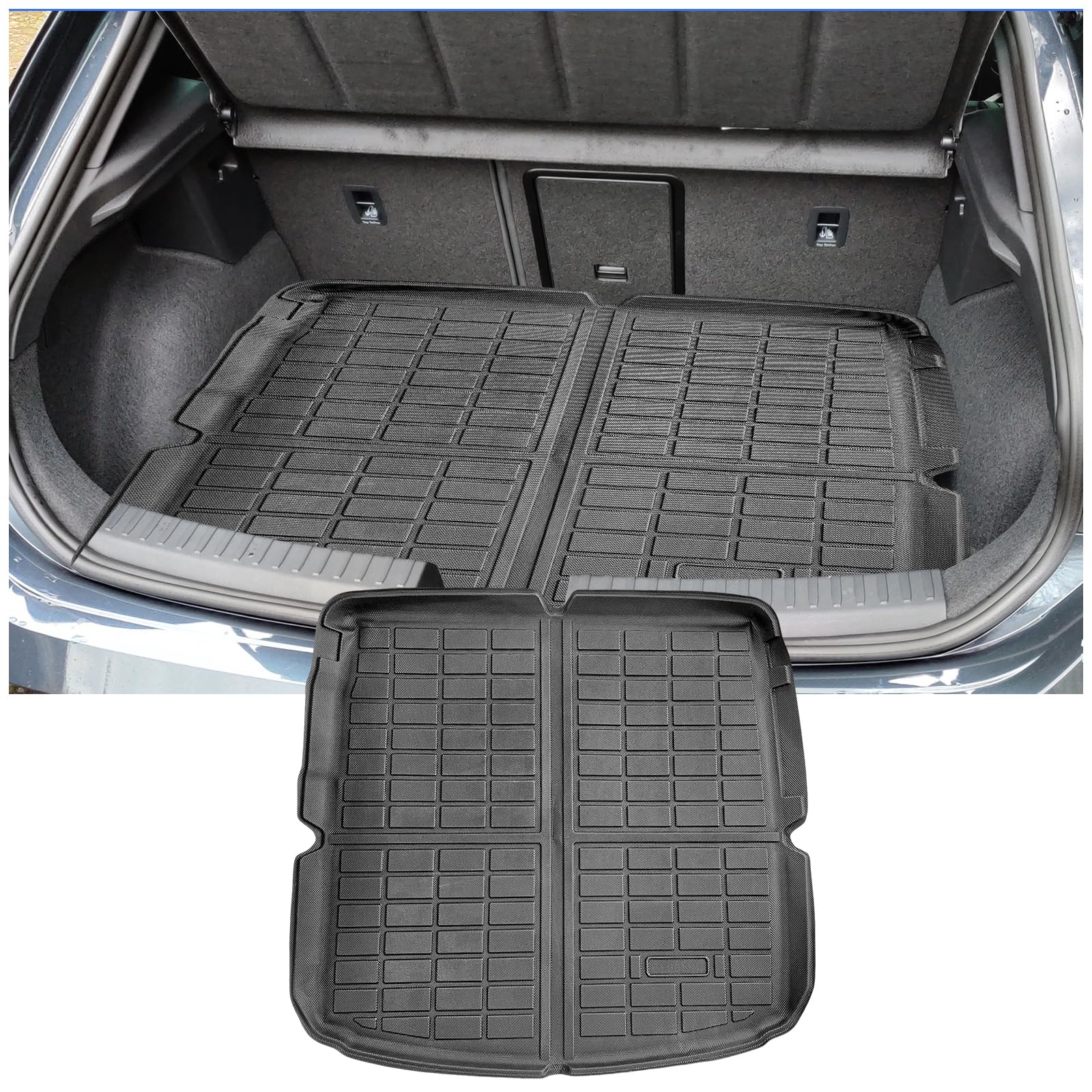 YEE PIN Seat Leon mk4 Kofferraummatte Kompatibel mit Seat Leon 4 KL ST FR 2020-2022 2023 Gummi Kofferraumwanne TPE Kofferraumshutz Gummimatte Hoher Rand Organizer Rutschfester YEE PIN Seat Leon mk4 Kofferraummatte Kompatibel mit Seat Leon 4 KL ST FR 2020-2022 2023 Gummi Kofferraumwanne TPE Kofferraumshutz Gummimatte Hoher Rand Organizer Rutschfester von YEE PIN