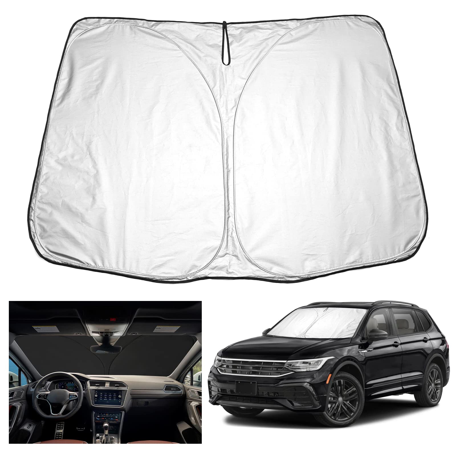 YEE PIN Sonnenschirm Auto kompatibel mit Skoda Karoq 2017-2023,Faltbare Auto Sonnenschutz Karoq Frontscheibe Windschutzscheibe UV Staub Schutz YEE PIN Sonnenschirm Auto kompatibel mit Skoda Karoq 2017-2023,Faltbare Auto Sonnenschutz Karoq Frontscheibe Windschutzscheibe UV Staub Schutz von YEE PIN