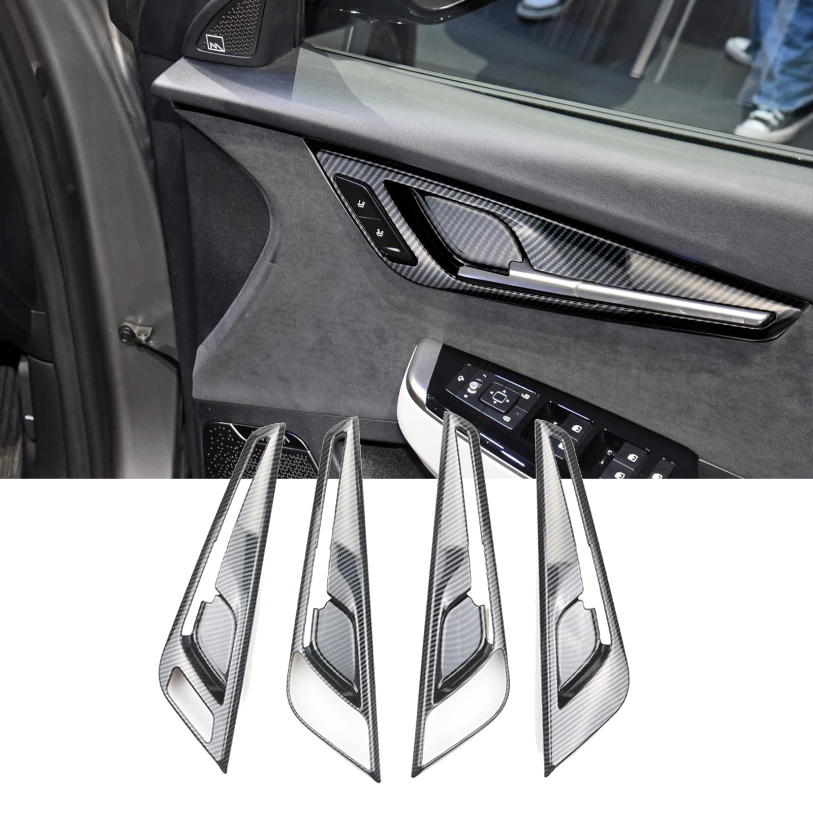 YEE PIN Türschnalle Schutz für Kia ev6 2021 2022 2023 (Not for GT) Autozubehör Innenraum Aufkleber Kratzfest, verbesserte Innenausstattung, personalisierter YEE PIN Türschnalle Schutz für Kia ev6 2021 2022 2023 (Not for GT) Autozubehör Innenraum Aufkleber Kratzfest, verbesserte Innenausstattung, personalisierter von YEE PIN
