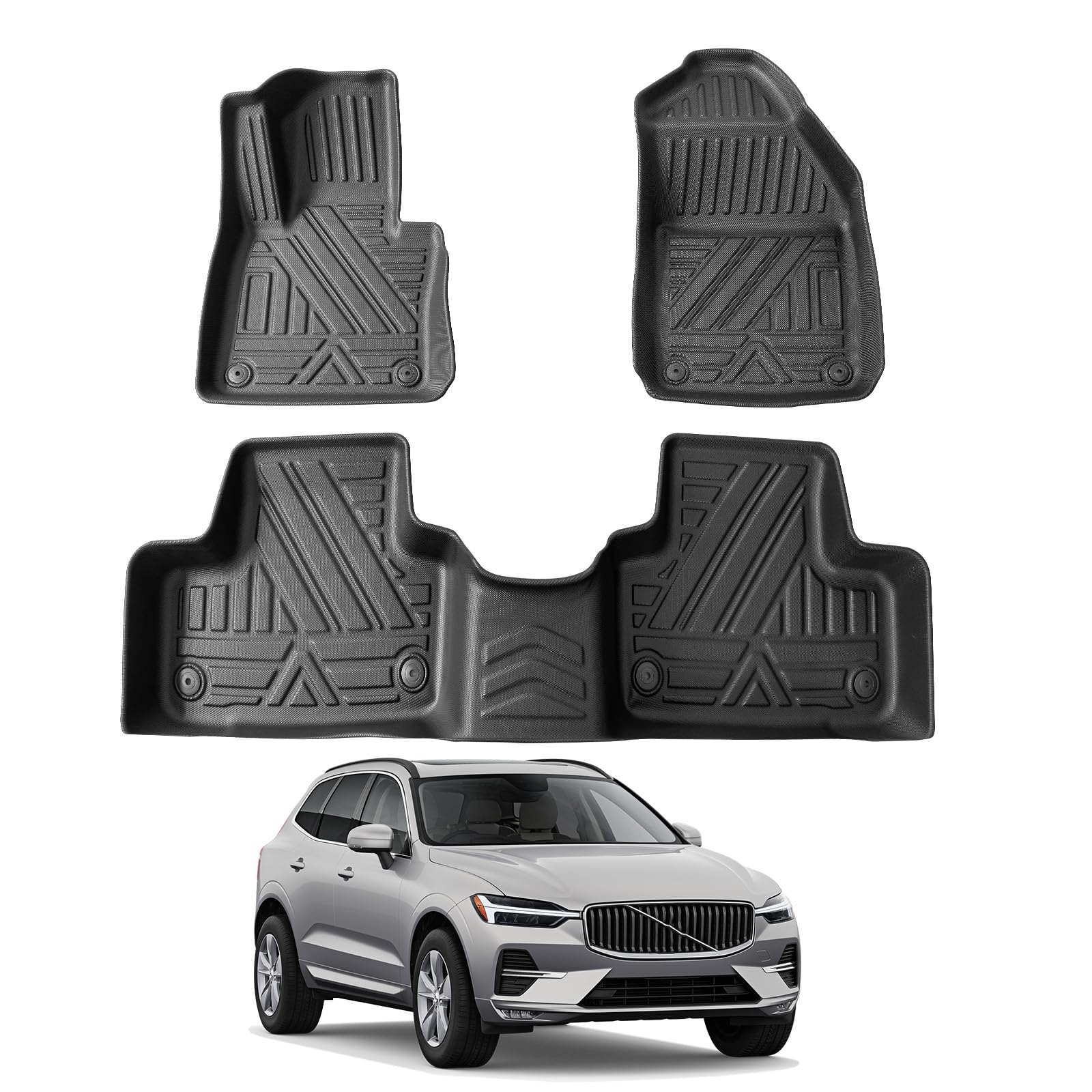 YEE PIN XC60 2025 Fussmatten fußmatten Kompatibel mit Volvo XC60 2018-2024 2025 Langlebiges und verschleißfestes Kompletter Satz Fußmatten wasserdicht und rutschfest YEE PIN XC60 2025 Fussmatten fußmatten Kompatibel mit Volvo XC60 2018-2024 2025 Langlebiges und verschleißfestes Kompletter Satz Fußmatten wasserdicht und rutschfest von YEE PIN