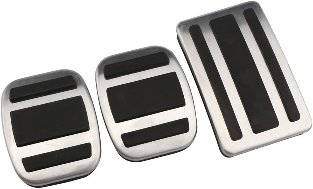 YEE PIN für Citroe-n C4 C5X C5 Aircross Jumpy Spacetourer berlingo k9 Anti-Rutsch Pedalschutz Aluminiumlegierung Beschleuniger Bremse C4 C5X Gaspedal Abdeckungen (Handschaltung) von YEE PIN
