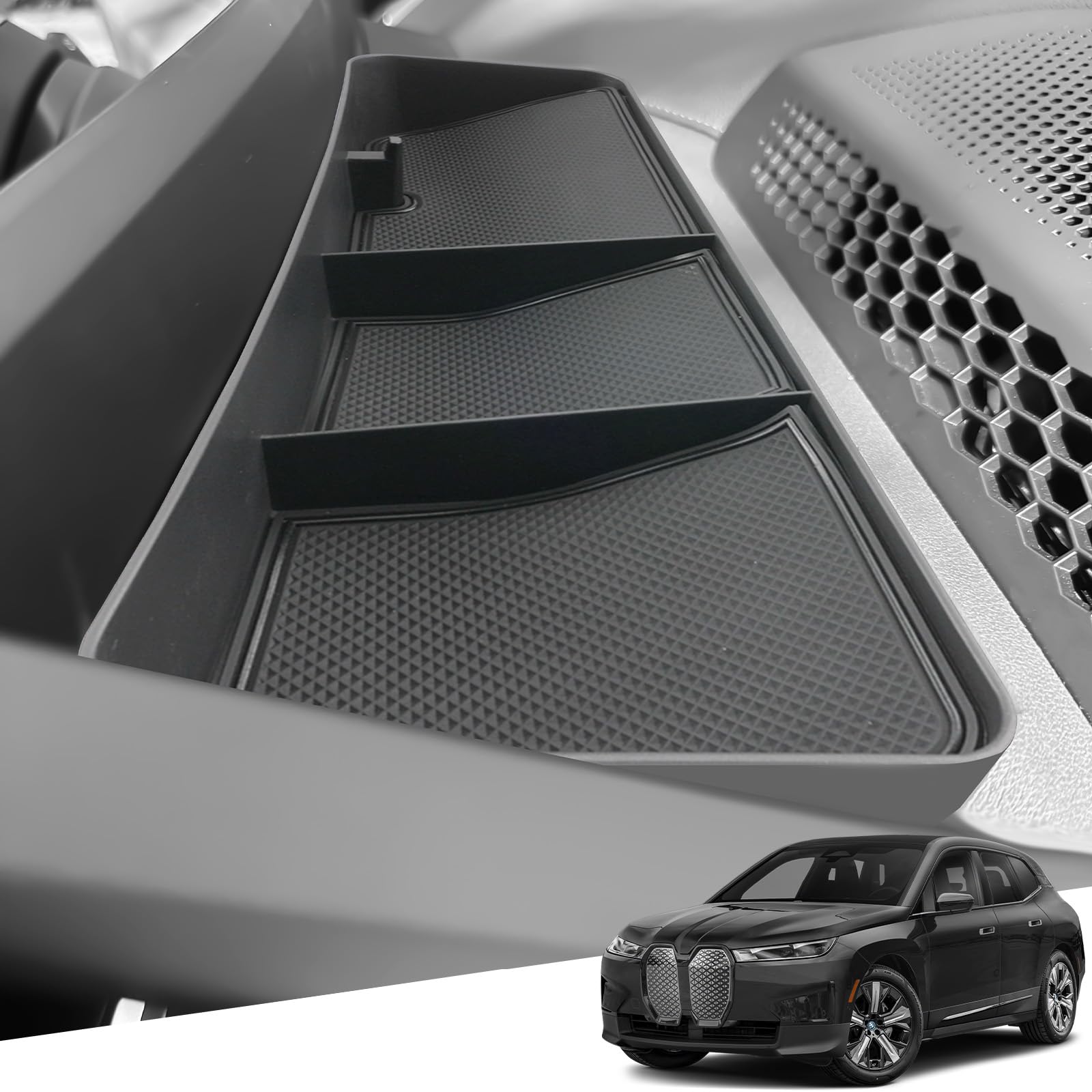 YEE PIN iX I20 Kompatibel mit BMW iX Elektro EV 2022 2023 Mittelkonsole Organizer Aufbewahrungsbox Wird hinter dem Navigationsbildschirm verwendet Mit Rutschfestermatte YEE PIN iX I20 Kompatibel mit BMW iX Elektro EV 2022 2023 Mittelkonsole Organizer Aufbewahrungsbox Wird hinter dem Navigationsbildschirm verwendet Mit Rutschfestermatte von YEE PIN