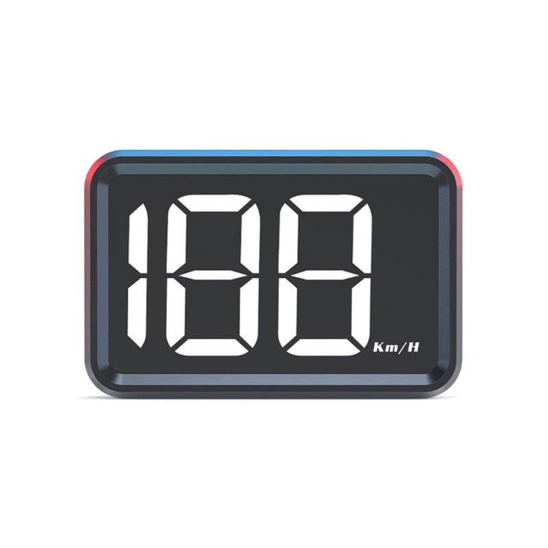 YEHEI Digitaler Geschwindigkeitsmesser GPS HUD für Auto und Motorrad, Zubehör LED HD KM/H von YEHEI