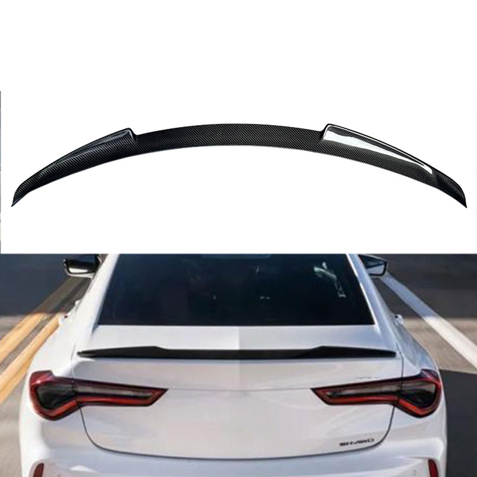 Auto Heckspoiler für Acura TLX 2018 2019 2020 2021 2022, Kofferraum Spoiler Flügel Auto Styling Tuning Zubehör Auto Heckspoiler für Acura TLX 2018 2019 2020 2021 2022, Kofferraum Spoiler Flügel Auto Styling Tuning Zubehör von YEHFVSJRUD