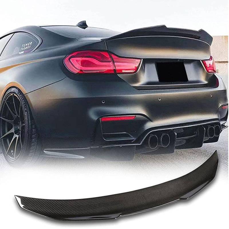 Auto Heckspoiler für BMW 4er F82 M4 Coupe 2014-2019, Kofferraum Spoiler Flügel Auto Styling Tuning Zubehör von YEHFVSJRUD