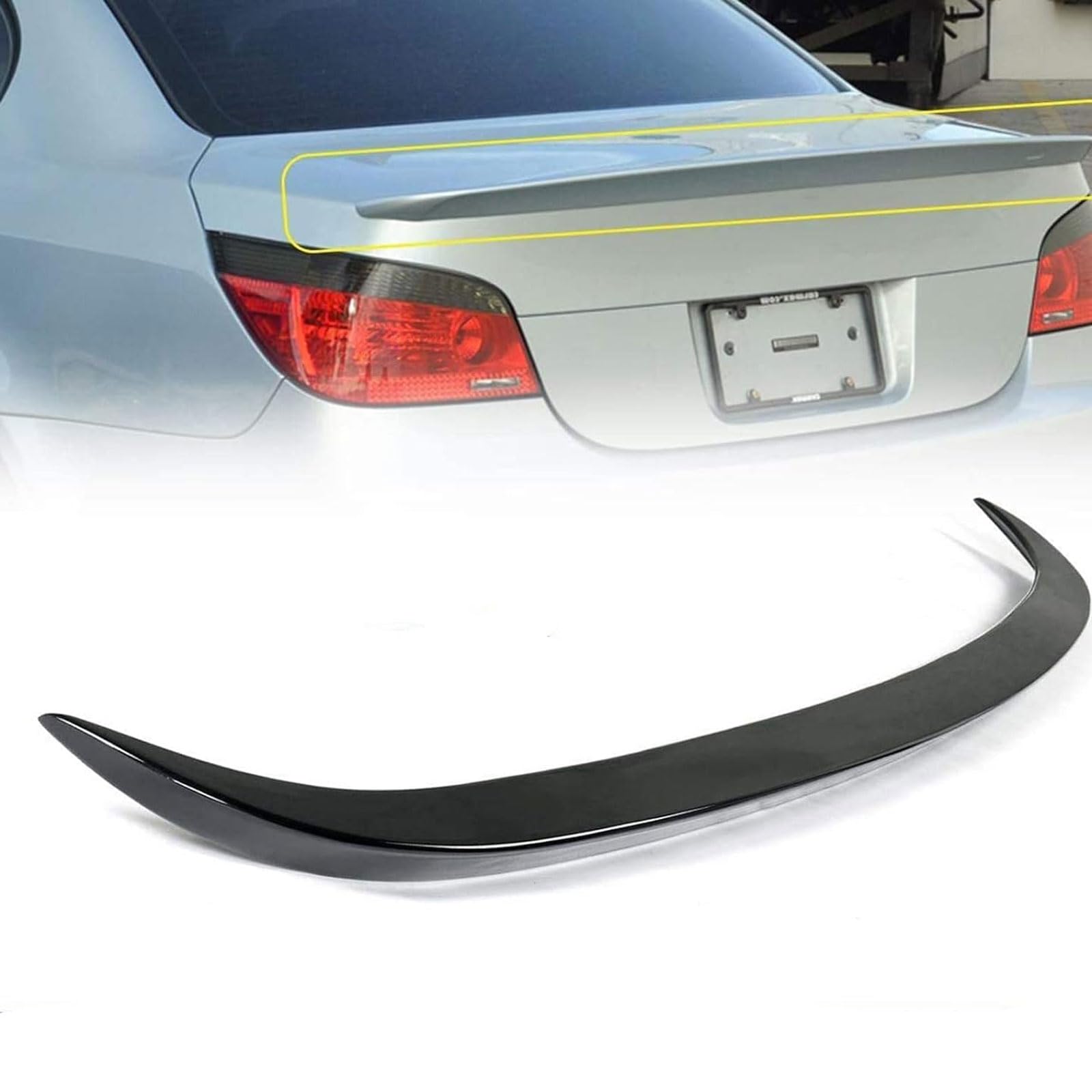 Auto Heckspoiler für BMW 5 Series E60 2004-2008 2009 2010, Kofferraum Spoiler Flügel Auto Styling Tuning Zubehör Auto Heckspoiler für BMW 5 Series E60 2004-2008 2009 2010, Kofferraum Spoiler Flügel Auto Styling Tuning Zubehör von YEHFVSJRUD