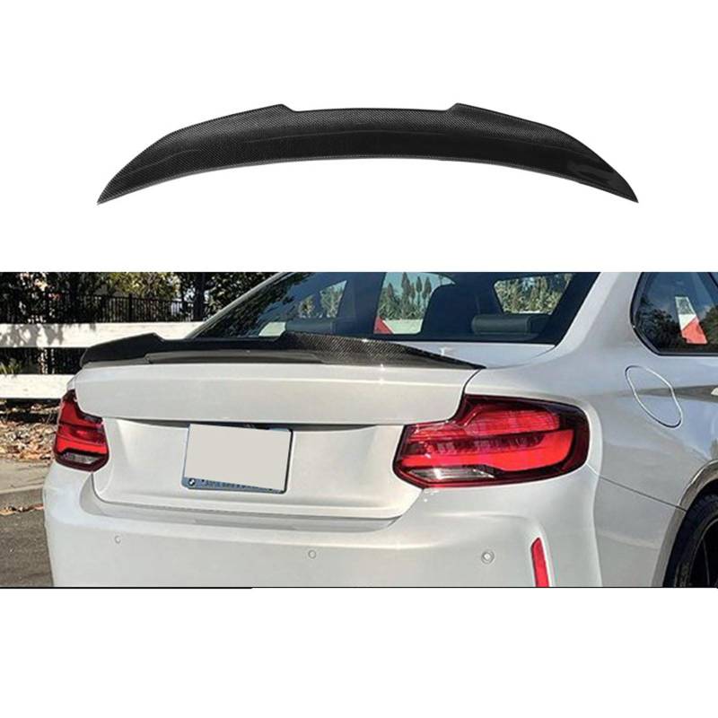 Auto Heckspoiler für BMW M2 F87 2016 2017 2018 2019 2020, Kofferraum Spoiler Flügel Auto Styling Tuning Zubehör von YEHFVSJRUD