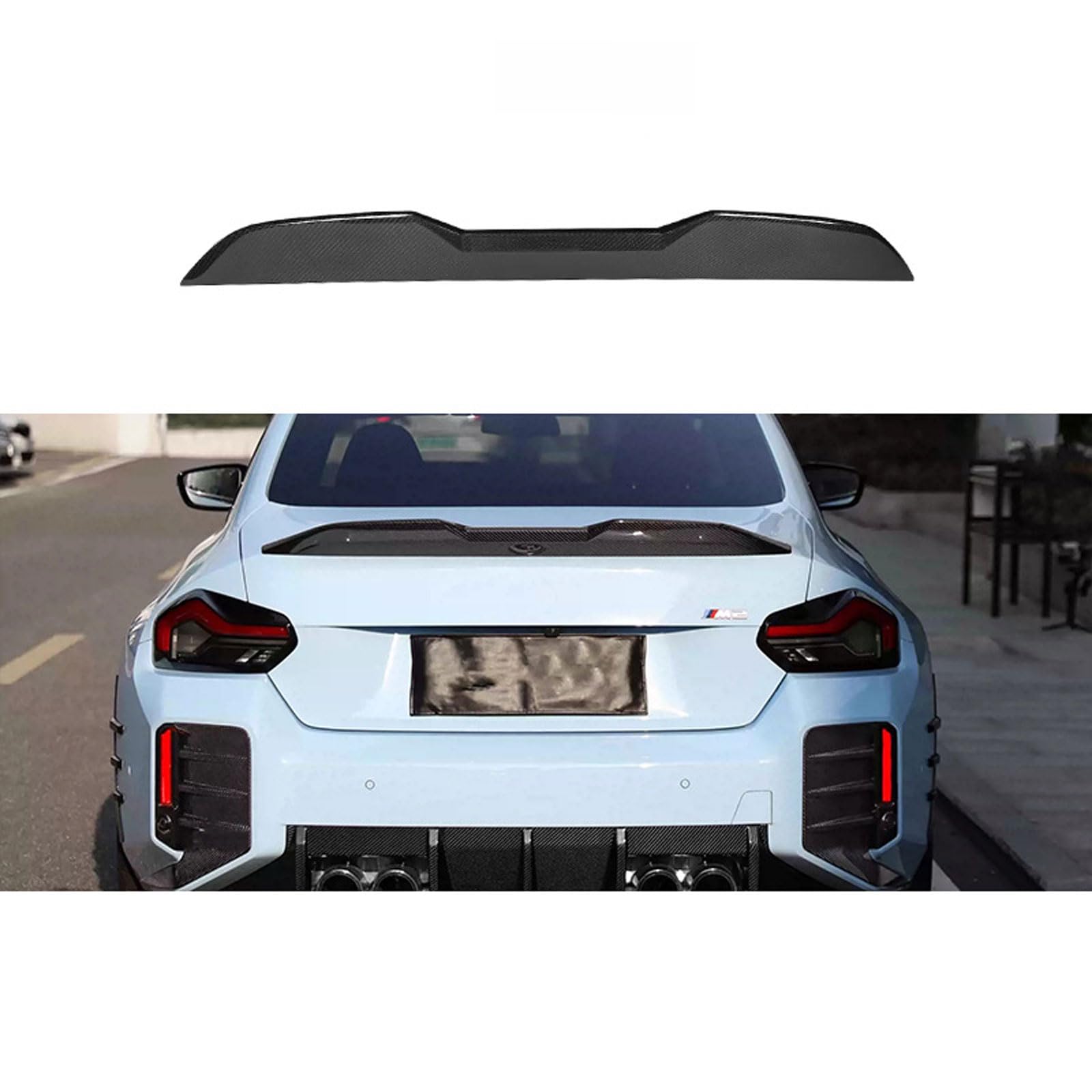 Auto Heckspoiler für BMW M2 G87 2022+, Kofferraum Spoiler Flügel Auto Styling Tuning Zubehör Auto Heckspoiler für BMW M2 G87 2022+, Kofferraum Spoiler Flügel Auto Styling Tuning Zubehör von YEHFVSJRUD